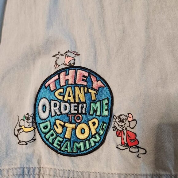 Disney Parks Cinderella Button-Up They Can’t Stop Me From Dreaming Skirt- Med - Picture 2 of 7